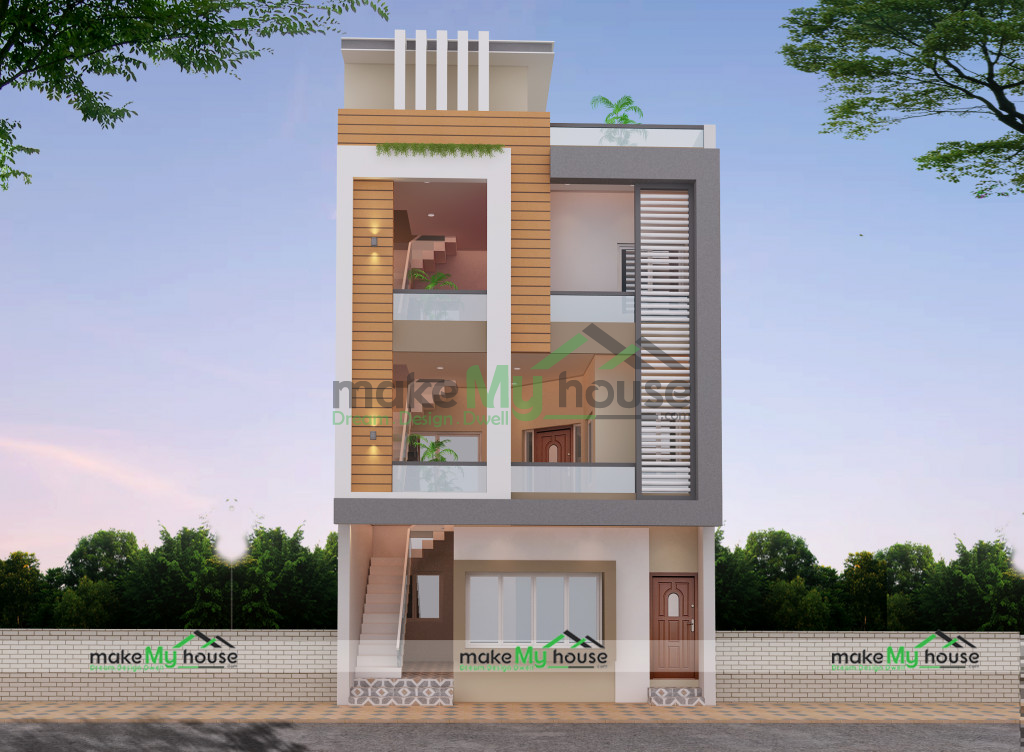 3D house elevation