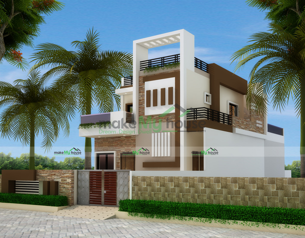 25ft x 45ft 3D House Design