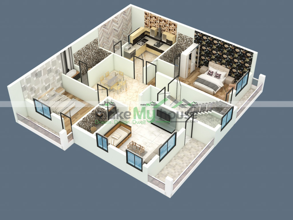 2040Sqft House Design