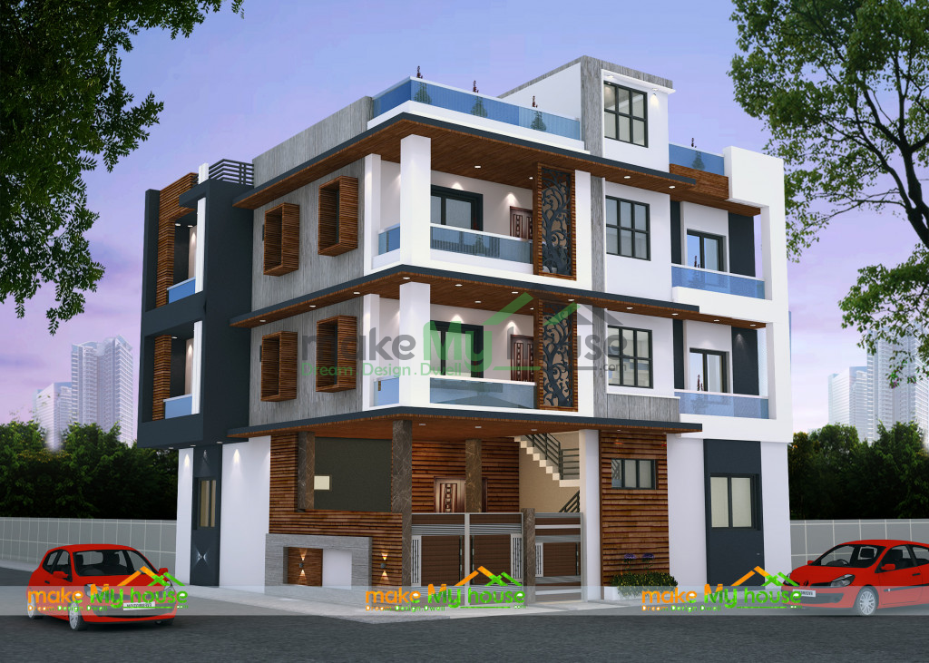 3 storey house plan