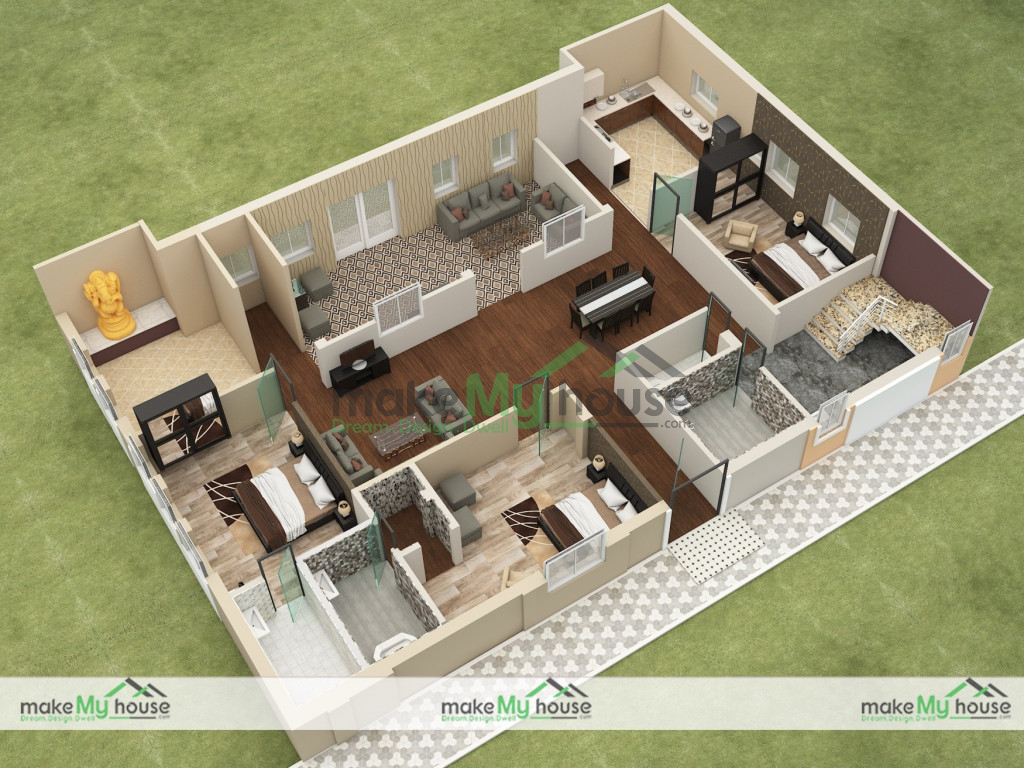 plan of indian house