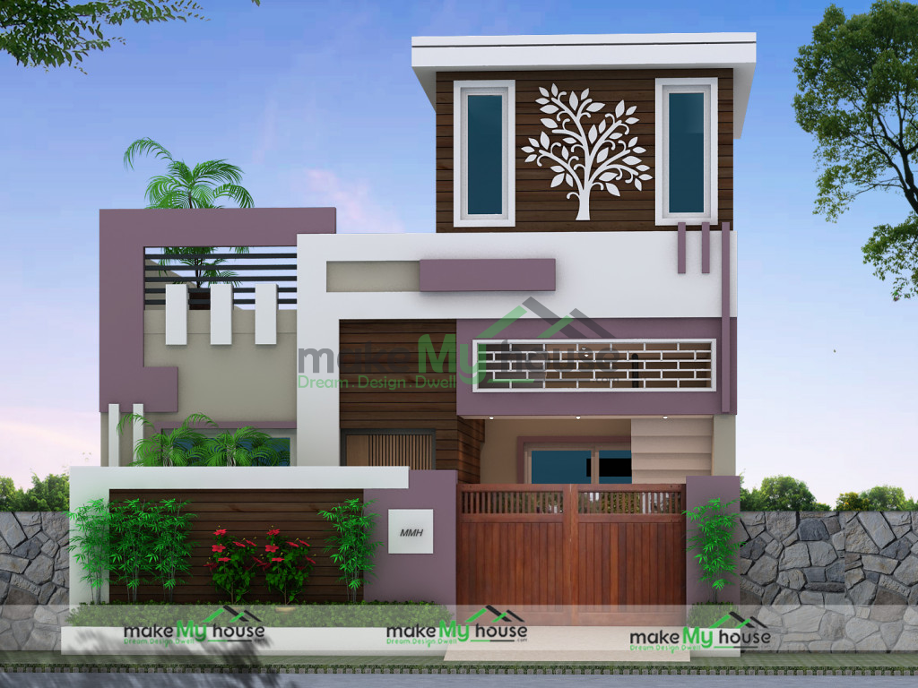 23ft x 49ft Exterior house design