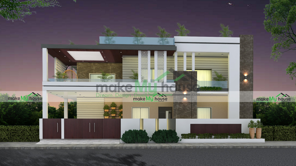 2750Sqft House Elevation Design