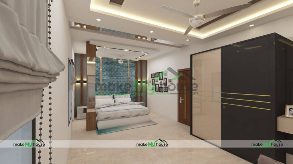 Master bedroom interior 