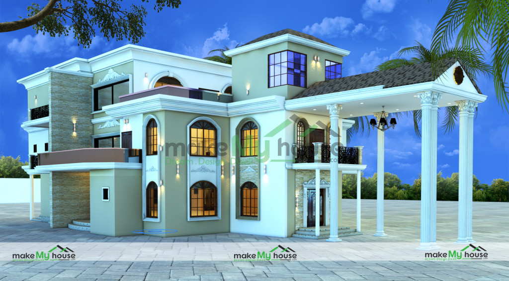 3 storey house plan