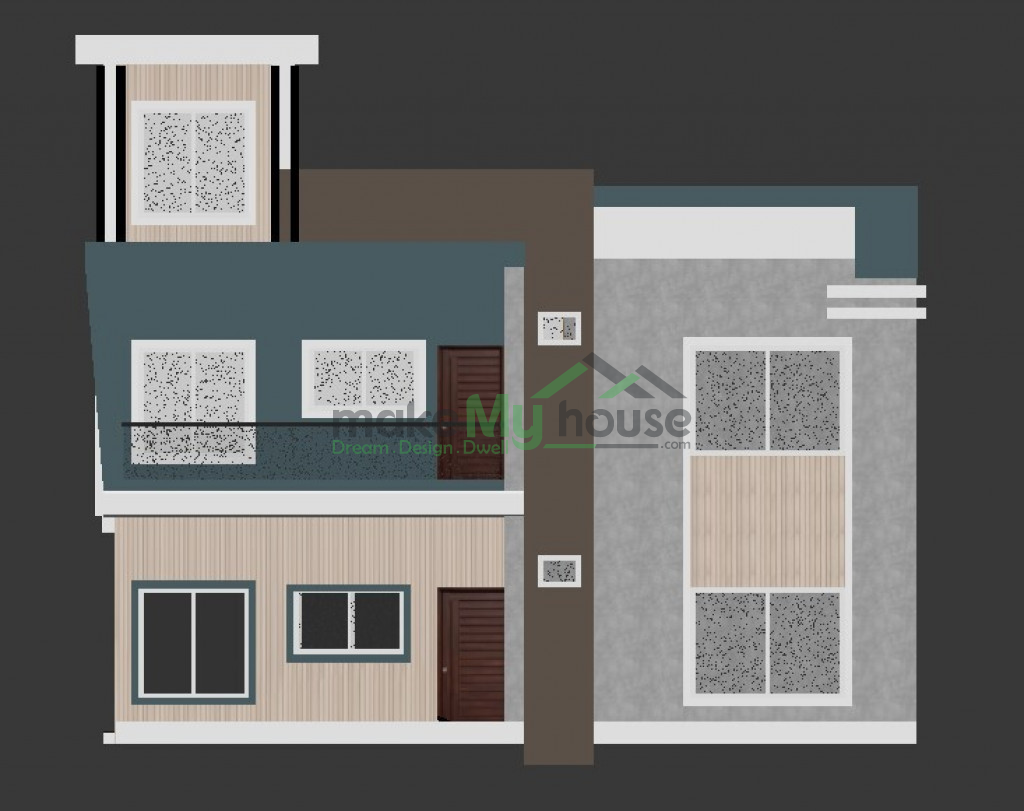 duplex floor plan