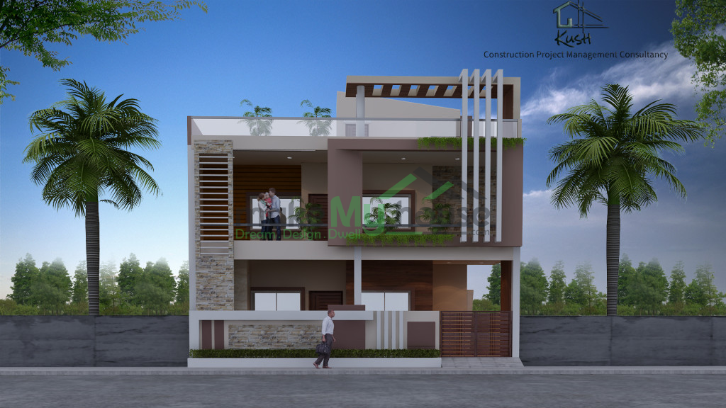 2 floor bungalow design