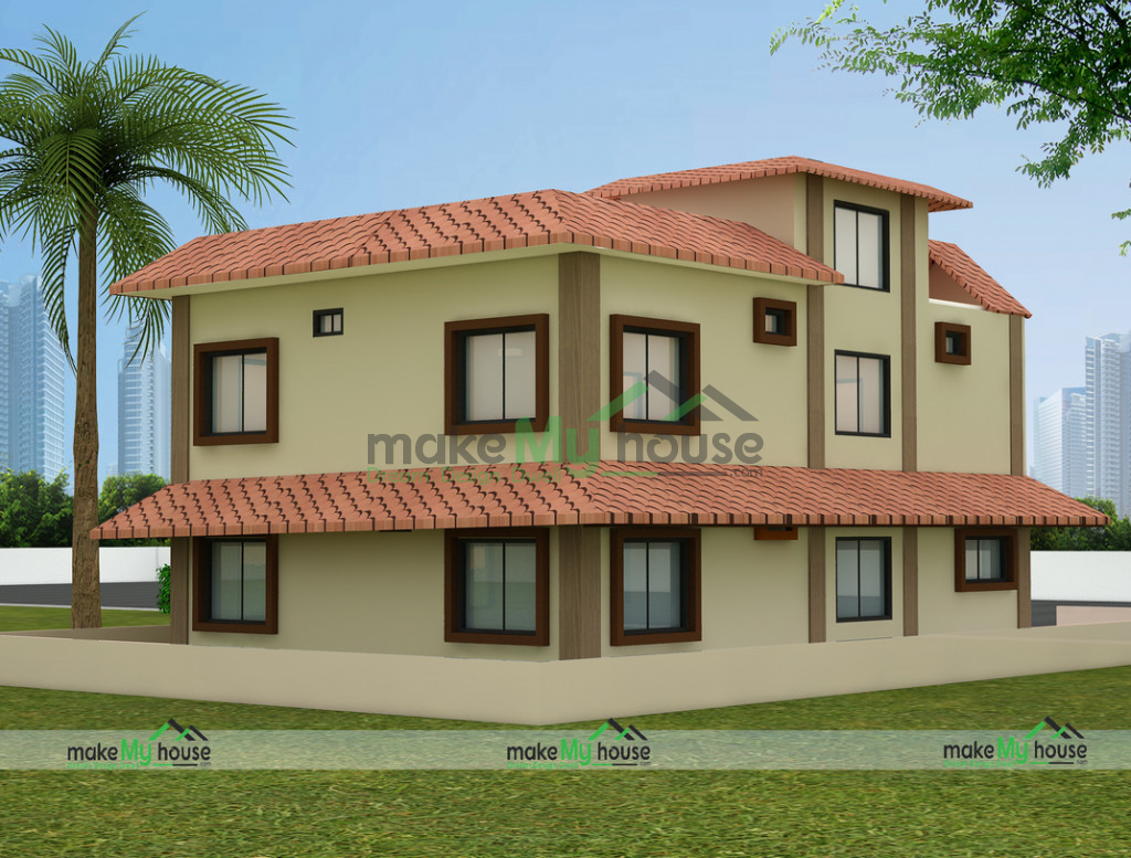 double storey house elevation