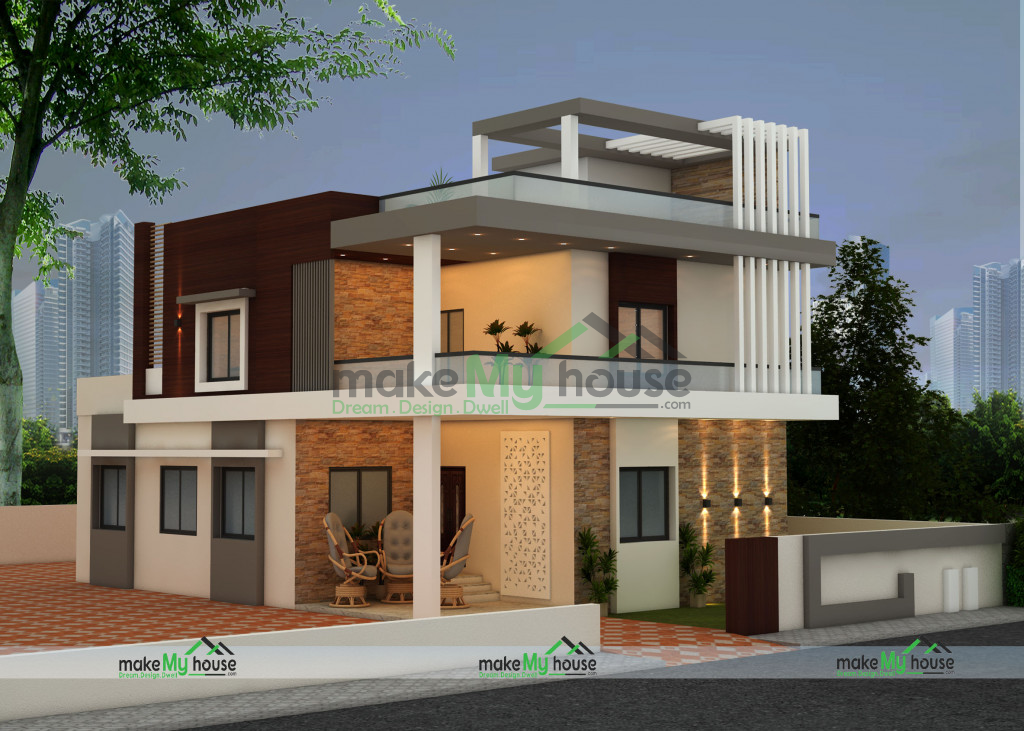 double floor house design