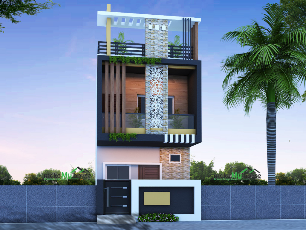 Double Storey House Elevation Design