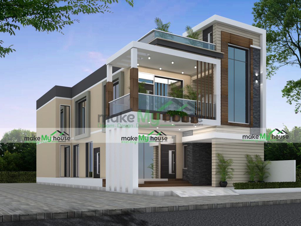 double storey house elevation