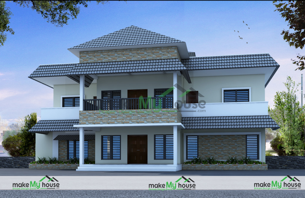 Duplex House Elevation Design