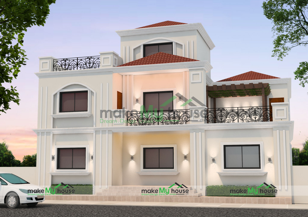 2160Sqft 3D House Design