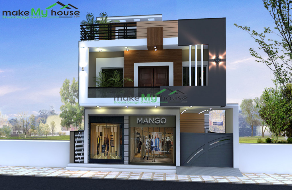 Duplex 3D House Design