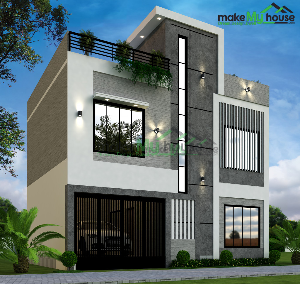 30ft x 25ft 3D House Design