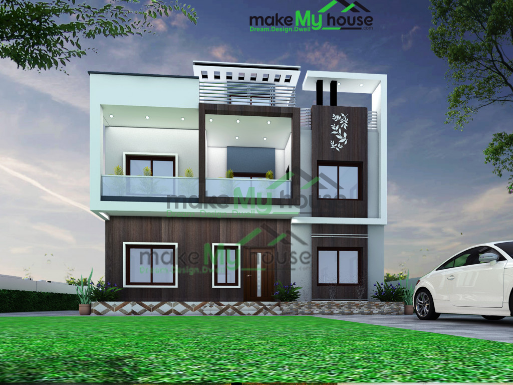 7800Sqft Exterior house design