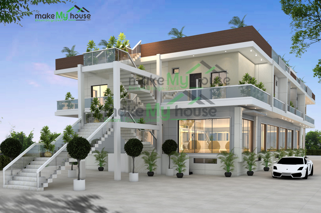 6396Sqft 3D House Design