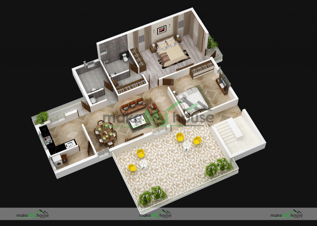 ground floor interior 3d design