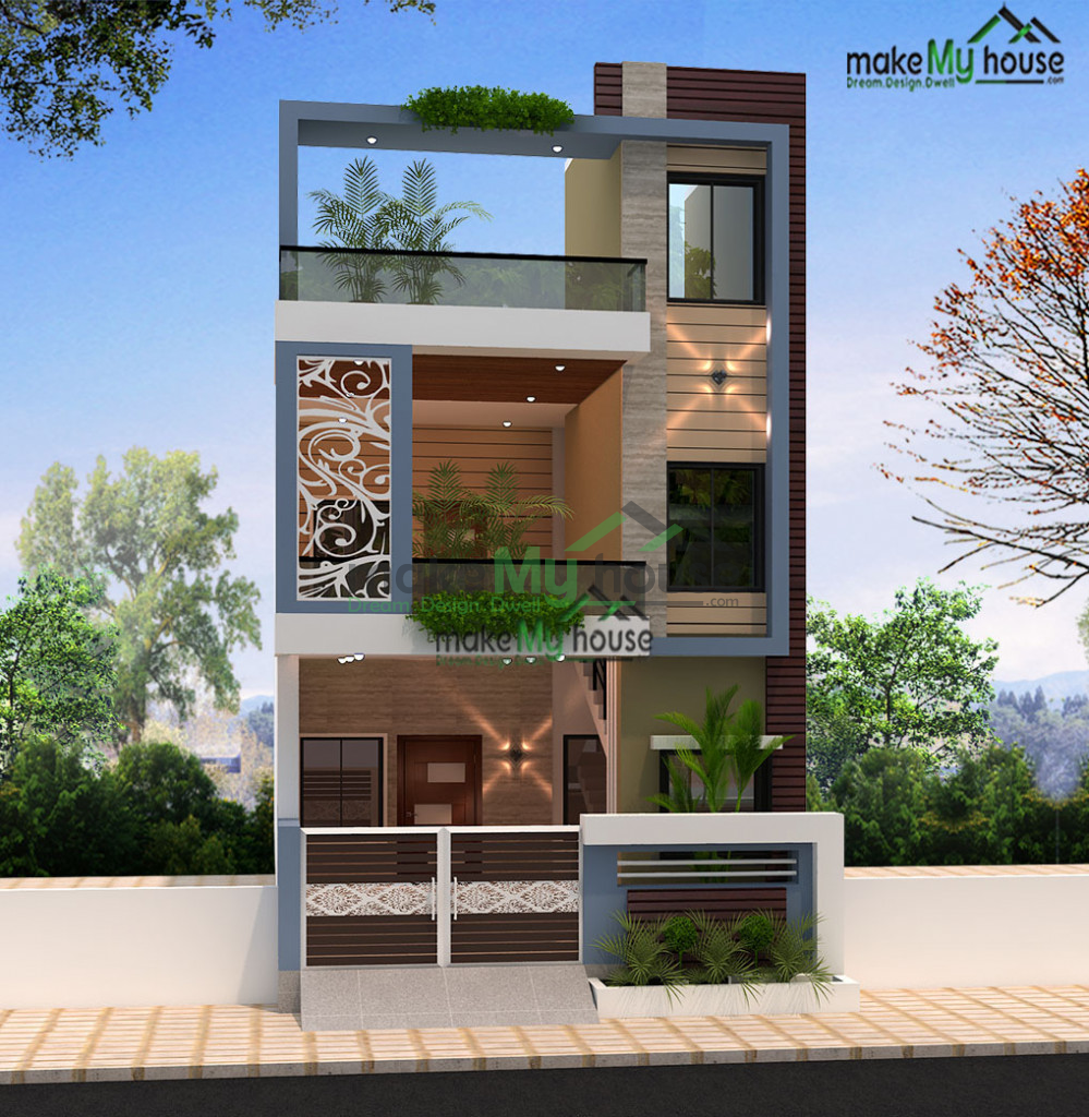 Duplex 3D House Design