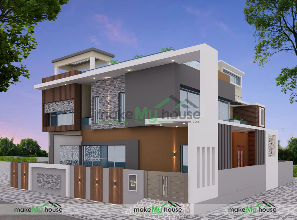 Duplex elevation design