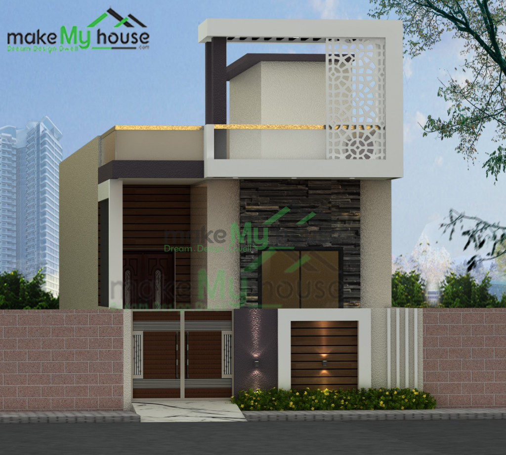 1072Sqft Home Design