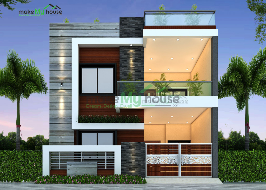 Duplex Exterior house design