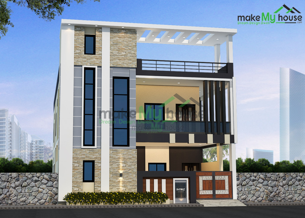 modern house elevation design