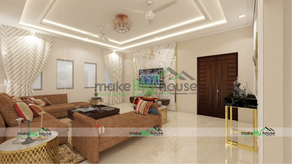 Living room interior design