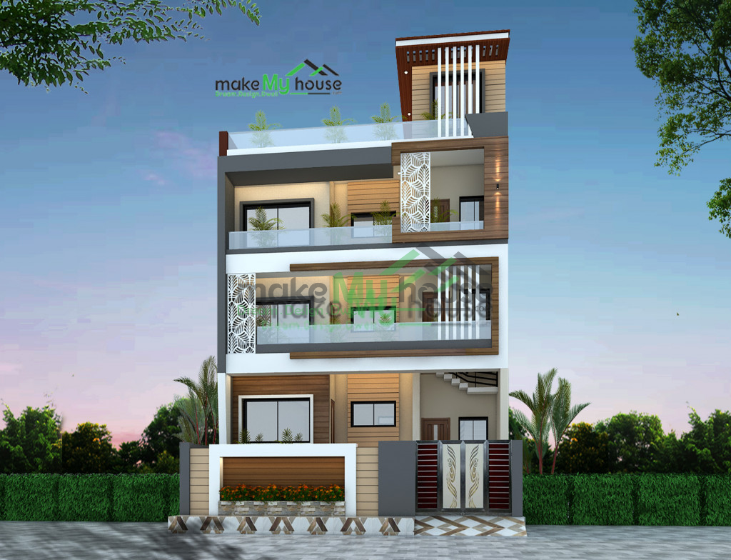 triplex house design