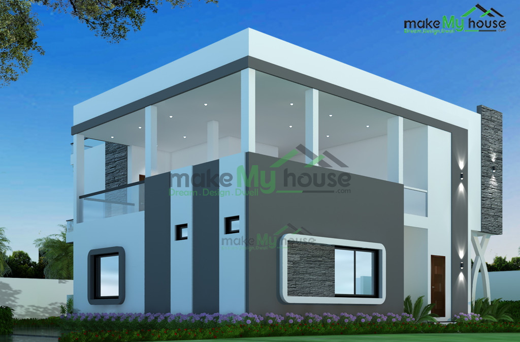 duplex 3d front elevation