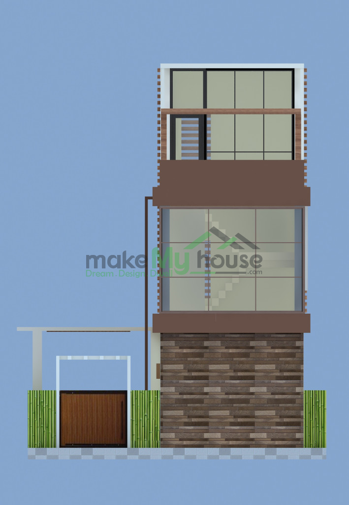 modern duplex commercial exterior design