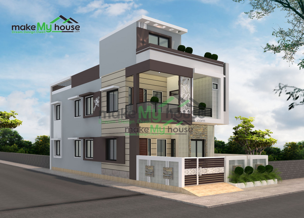 duplex residential elevation design