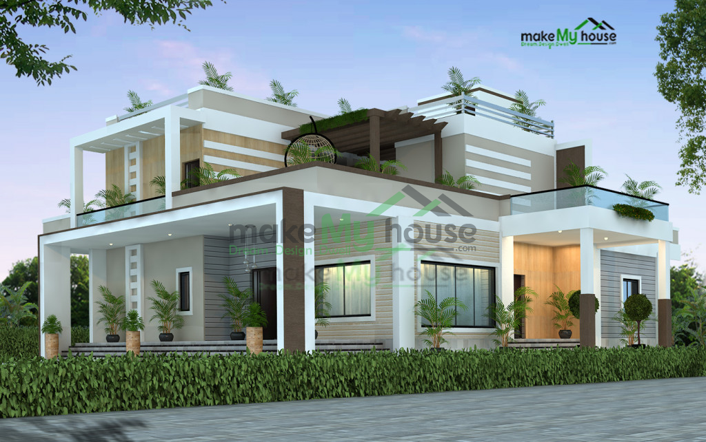 modern house elevation design