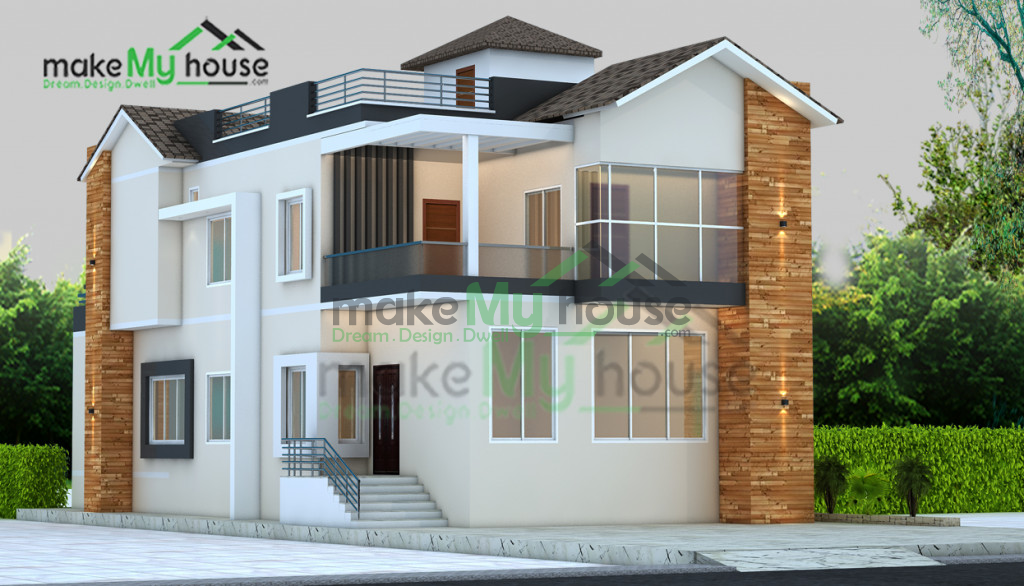 modern house elevation design