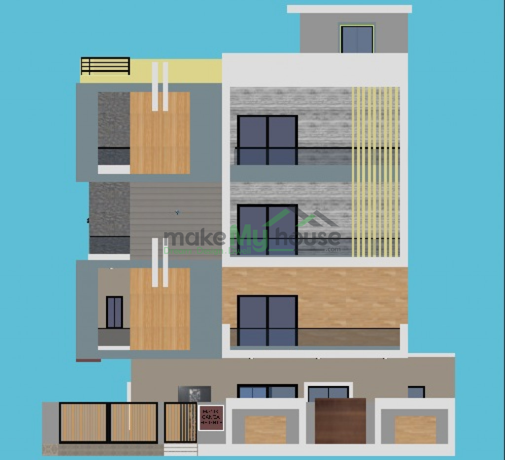 multistory 3d cut section floor plan