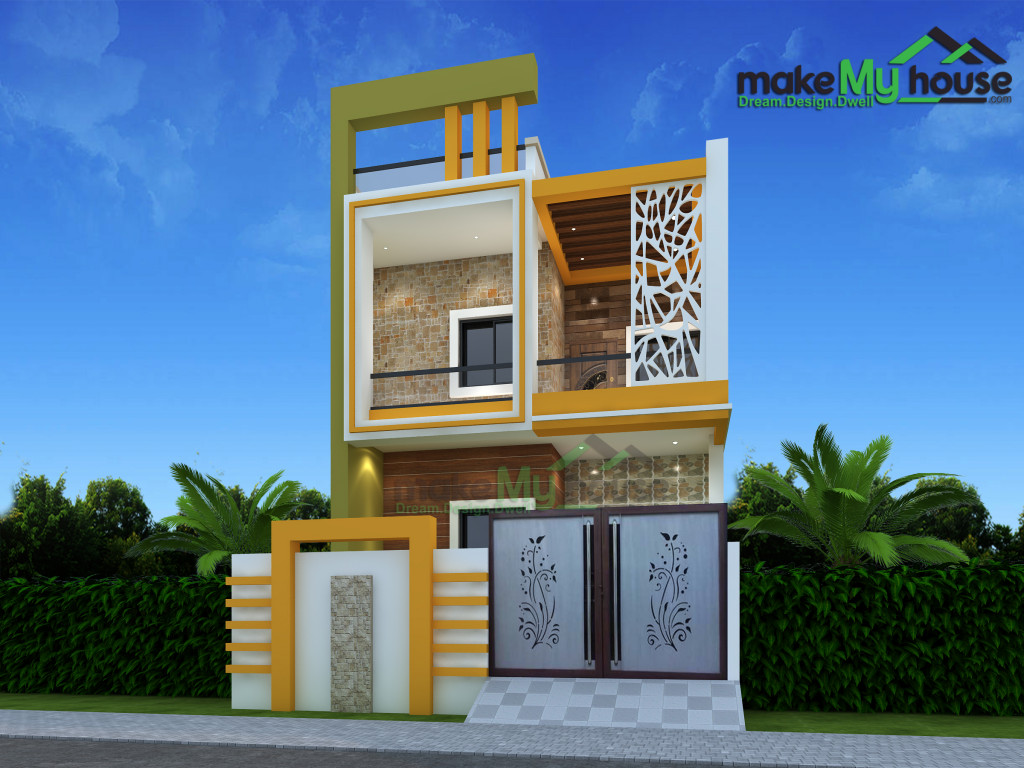 Duplex 3D House Design