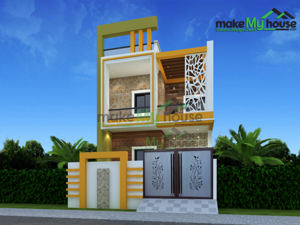 Duplex 3D House Design