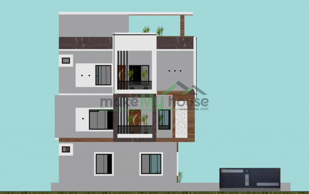 triplex house with hostel