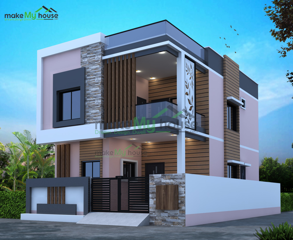 Duplex Exterior house design