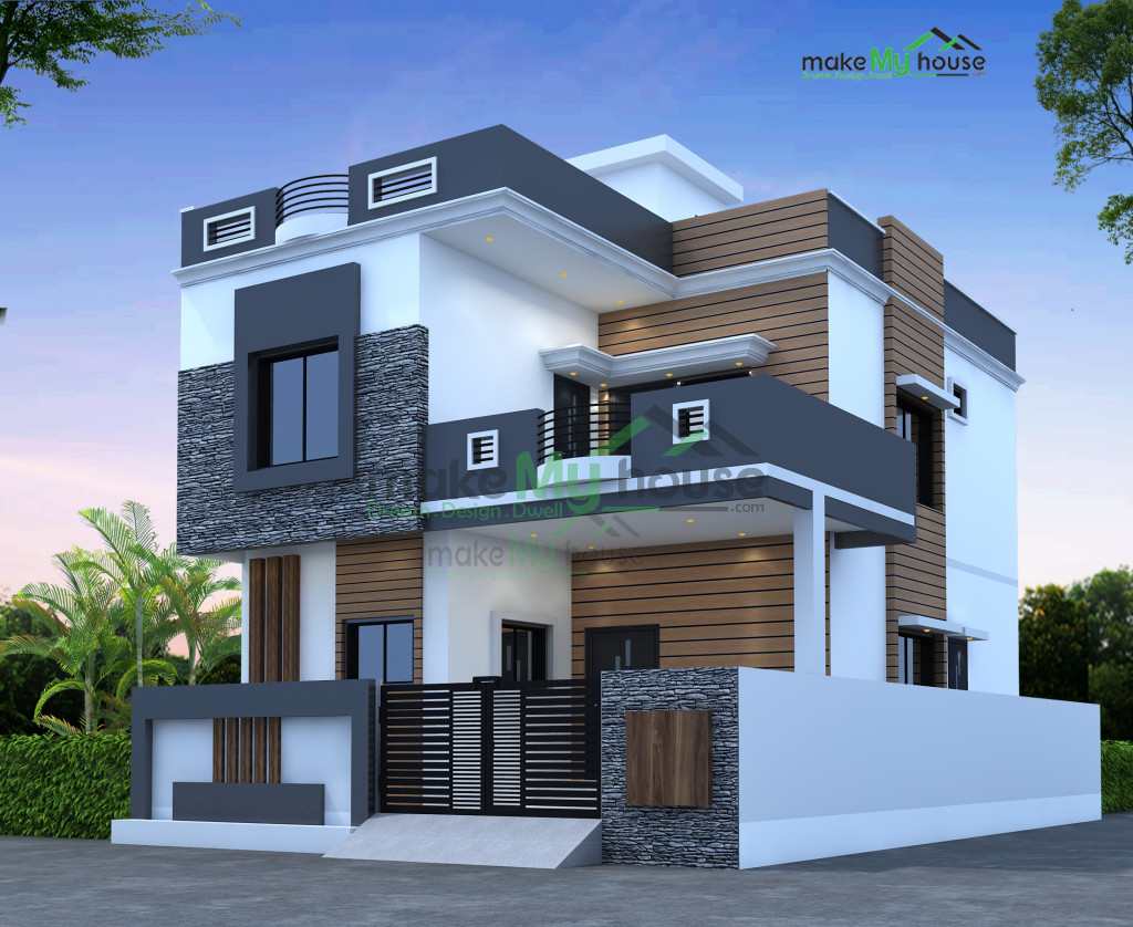 duplex 2d elevation