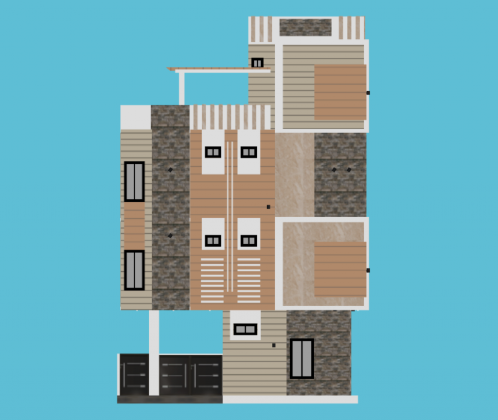 West facing house plan