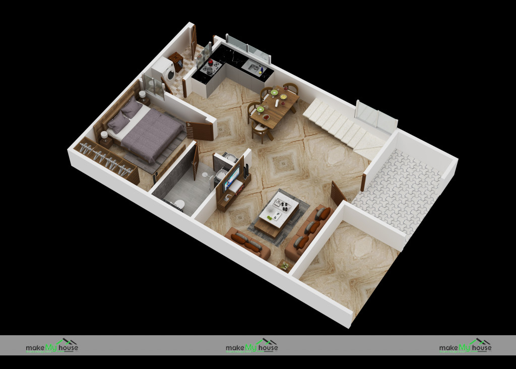 Duplex 3d Elevation