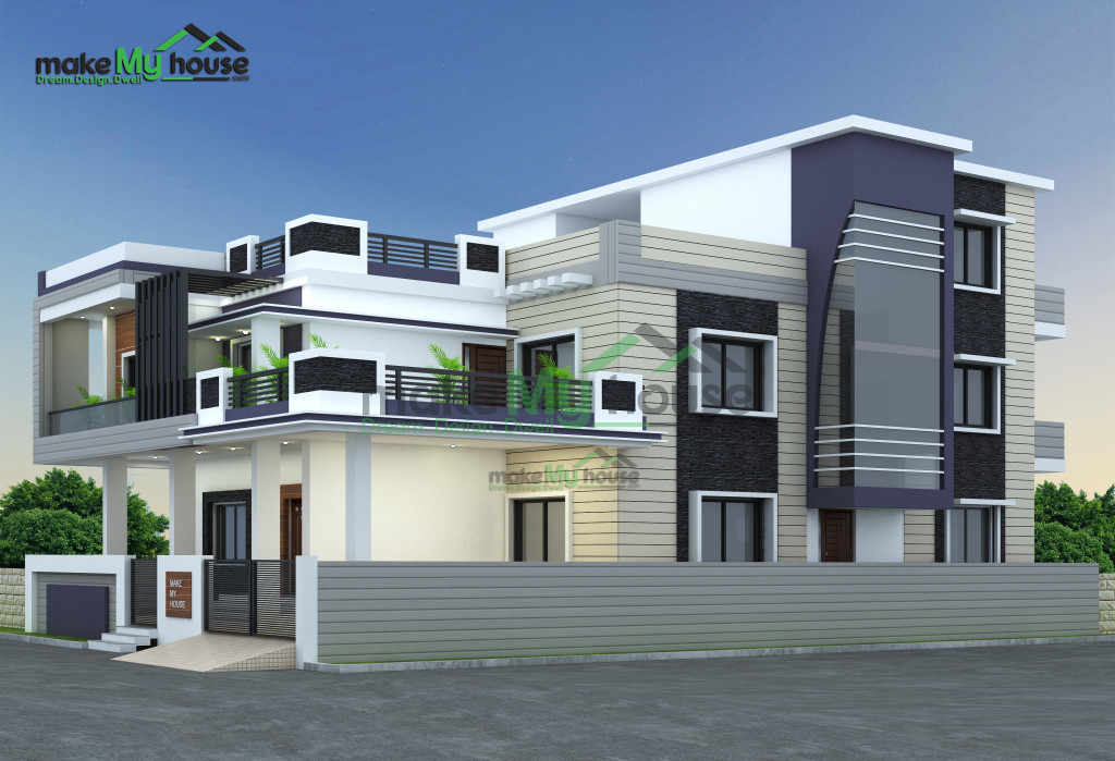 triplex house design