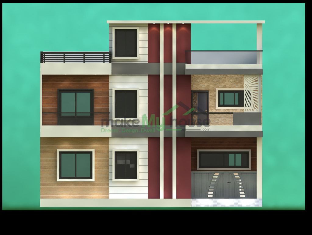 2d house elevation design