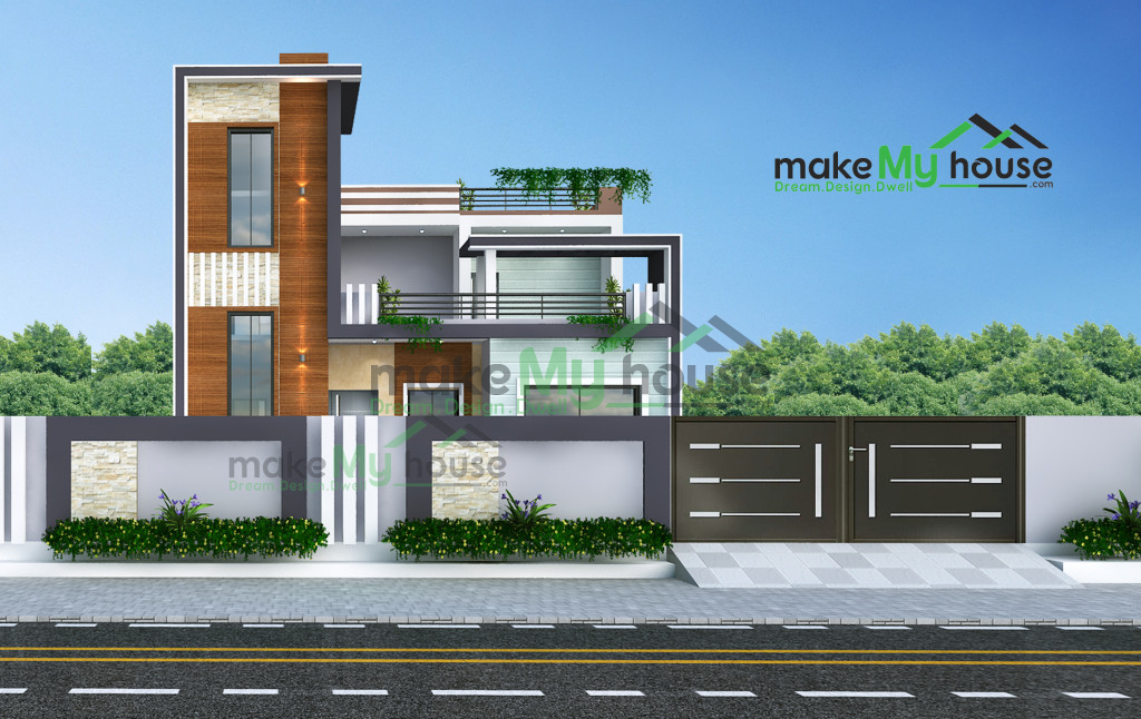 modern house elevation design