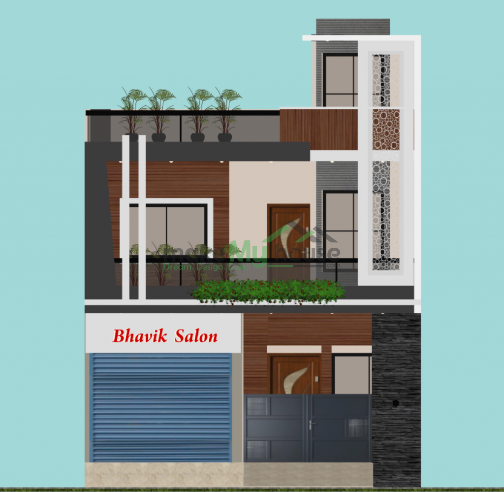 modern house floor plan