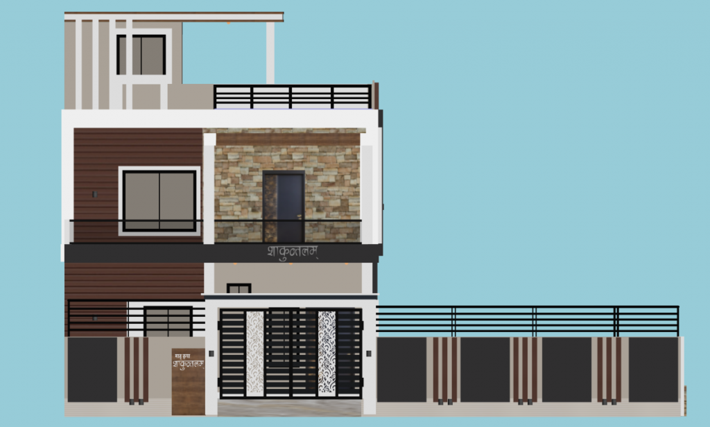 modern house elevation design