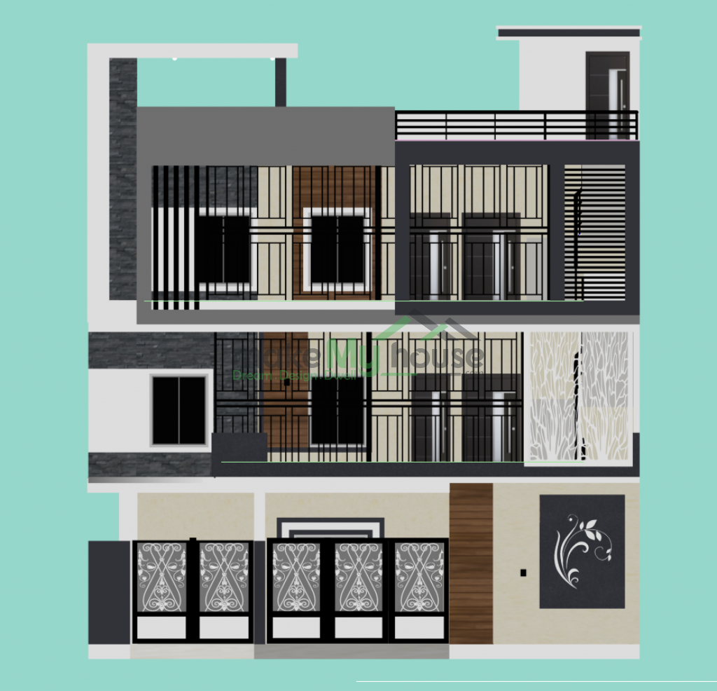 triplex house design