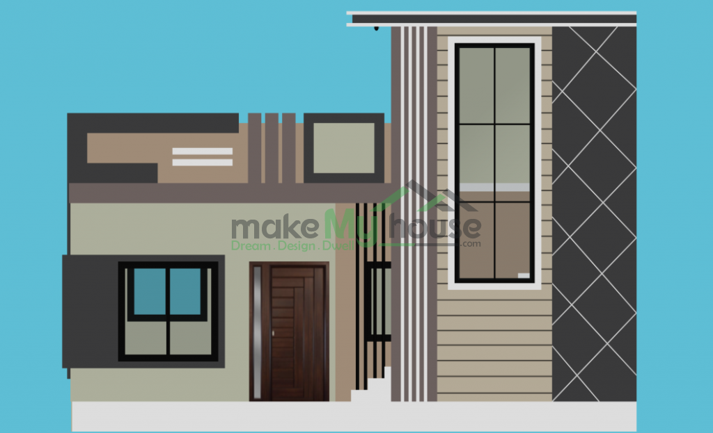 single story house elevation designs