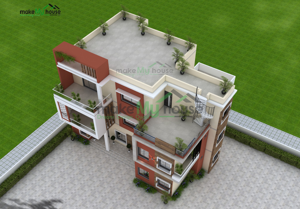 triplex house design